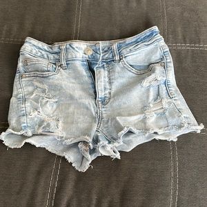 American Eagle Hi Rise Shortie Shorts size 4